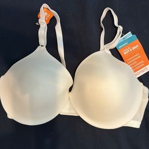 NWT White Warners Bra Size 36C